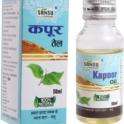 sansu Pure & Natural Camphor Essential Oil | Kapoor Ka Tel For Hair & Skin Care-picture-22
