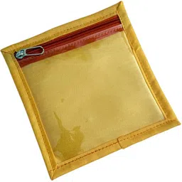 vyora Women Orange Cosmetic Bag image 4