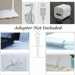 zollyzz Rechargeable Led Emergency DeskStudent Reading Light Foldable G126_TL974_L715 Study Lamp image 4