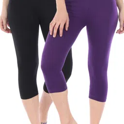 bitterlime Solid Women Three Fourths-picture-26
