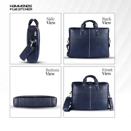 hammonds flycatcher Men Blue Messenger Bag - Extra Spacious image 5