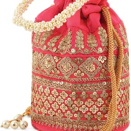 byra Women Pink Potli image 3