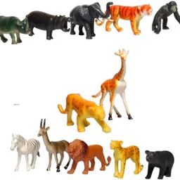 isquare enterprises Non toxic rubbber made wild animals-picture-15