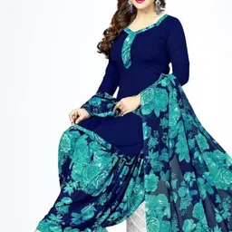 sarvagny Unstitched Crepe Salwar Suit Material Printed-picture-13