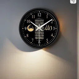 shree shyam baba Analog-Digital 25 cm X 25 cm Wall Clock-picture-12