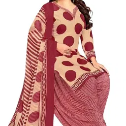 sarvopar Unstitched Crepe Salwar Suit Material Printed-picture-20