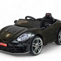 mekashi Kids Electric Car with Remote Control, Bluetooth Music, LED Lights, 12V Car Battery Operated Ride On image 1