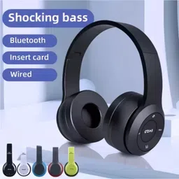 Foldable Wireless Bass Max Dynamic Driver_MS Bluetooth & Wired Headset-image-21