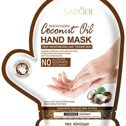 primetreads Coconut Oil Hand Mask Gloves-pack of 1 Rubber Safety Gloves-picture-44