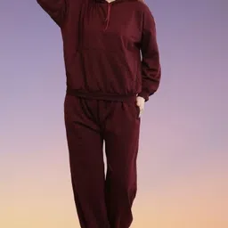 canidaes Solid Women Track Suit image 4