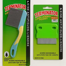 nigrifix Long Handle Lice Comb With Lice Nits Removal Comb (Random Colors)-picture-29