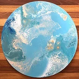 eascan art 8 inch Cotton Grain Stretched Pre Stretched Canvas (Set of 1) image 5