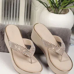 myshtezia Women Wedges Sandal image 2