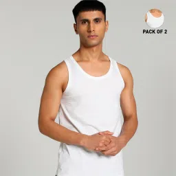 puma Basic Sleeveless Men's Vests Pack of 2 with EVERFRESH Technology image 1