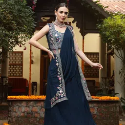 stylum Embroidered, Printed Stitched Lehenga Choli image 1