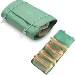 eshopy Women Green Cosmetic Bag-picture-13