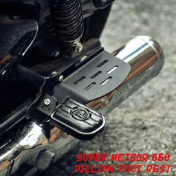 BIKER SHOPPEE SUPER METEOR 650 PILLION FOOTREST Foot Rest image 3