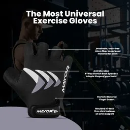 mayor Freedom Gym & Fitness Gloves image 2