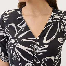 globus Floral Print Women Jumpsuit image 4