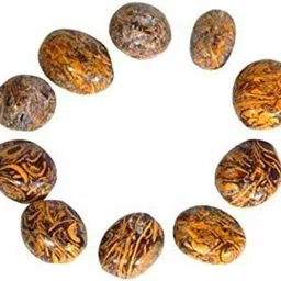 Natural Mahe Maryam or Sang-e-Maryam 10 Piece stone Regular Oval Crystal Stone-image-10