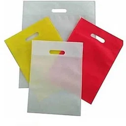 the unique green solutions D -Cut Cloth Carry Bag & Shopping Cloth Bags pack of 42 Grocery Bag image 4