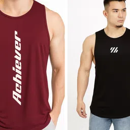 elite trendzz Pack of 2 Men's Vest Men Vest-picture-25