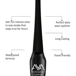 AYA Set of 2 Black & Green Waterproof Liquid Eyeliner image 2