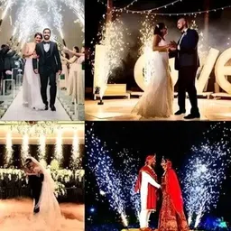 raga plus Cold Pyro Party Hand Held Toy for Parties Functions Diwali Gun image 3