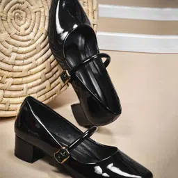 jm looks Women Fashion Trendy Mary Jane Shoes Bellies Casuals For Women image 2