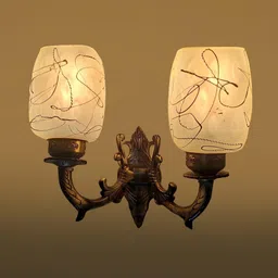 pr prashant Wallchiere Wall Lamp Without Bulb image 4