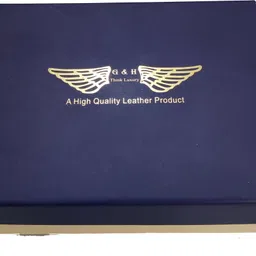 gh Men Formal, Travel Black Genuine Leather RFID Wallet image 5