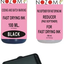 Fast Drying Batch Marking Ink and 1 Blank Stamp Pad-image-7