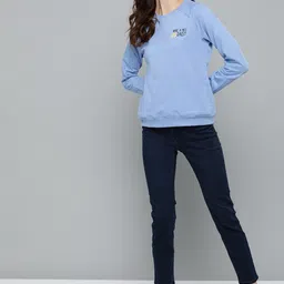 mast & harbour Women Full Sleeve Solid Sweatshirt-picture-27