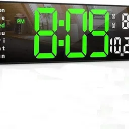 ontrip Digital 12 cm X 38 cm Wall Clock (Green, Without Glass, Standard) Sand Clock-picture-47