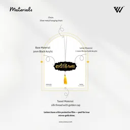 woxour enterprise CAR_HANGING_RADHE_KRISHNA Car Hanging Ornament image 5