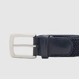 Blackberrys Men Textured Leather Belt image 5