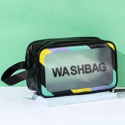 rrk import and export Women Black Cosmetic Bag-picture-15