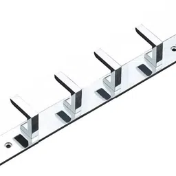 dark 6 Pin Wall Mounted Wall Hook,Door Hooks Rail for Hanging Key/ (Pack of 1) Steel Shirt Hanger ForShirt-picture-16