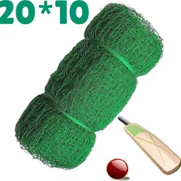 i2services Heavy-Duty Nylon Cricket Net – Ideal for Practice & Boundaries (20*10 Ft) Cricket Net-picture-13