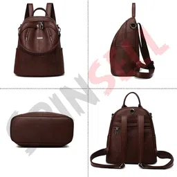 spinsell Small 18 L Laptop Backpack Stylish Backpack Purse for Women and Girls for College Office and Daily Travel image 2