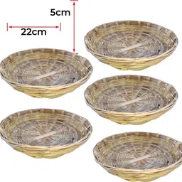 am manvi Bamboo Storage Basket image 4