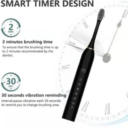 WF Ent Electric Toothbrush for Adults | Waterproof | 2 Minute Smart Timer Electric Toothbrush image 4