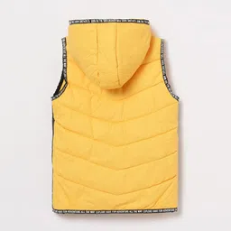 Fame Forever by Lifestyle Boys Olive Green Colourblocked Lightweight Longline Padded Jacket image 4