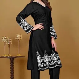 padsala creation Top Palazzos Co-ords Set image 2