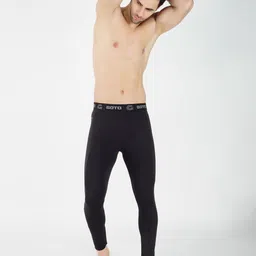 goto Solid Men Black Tights image 5