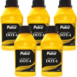 pl super palco Synthetic Brake Fluid DOT 4 100ml ABS & Hydraulic System for Disc & Drum Brake with Equilibrium Reflux Boiling Point & Moisture Resistant for Car & Bike Brake Oil-picture-17