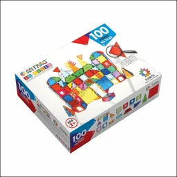 funrise Magnetic Tiles Combo Set of 100 psc image 5