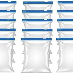 bd sonani new-ZipLock Pouch Blue, ( 9"X 10") (15 Ziplock Pouch) Travel Storage Vacuum Bags-picture-35