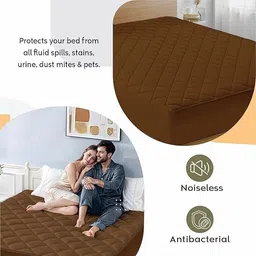 la verne Fitted King Size Breathable, Stretchable, Waterproof Mattress Cover image 3