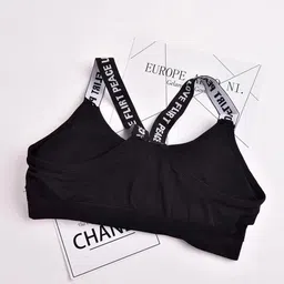 bahucharaji creation Women Sports Lightly Padded Bra image 2